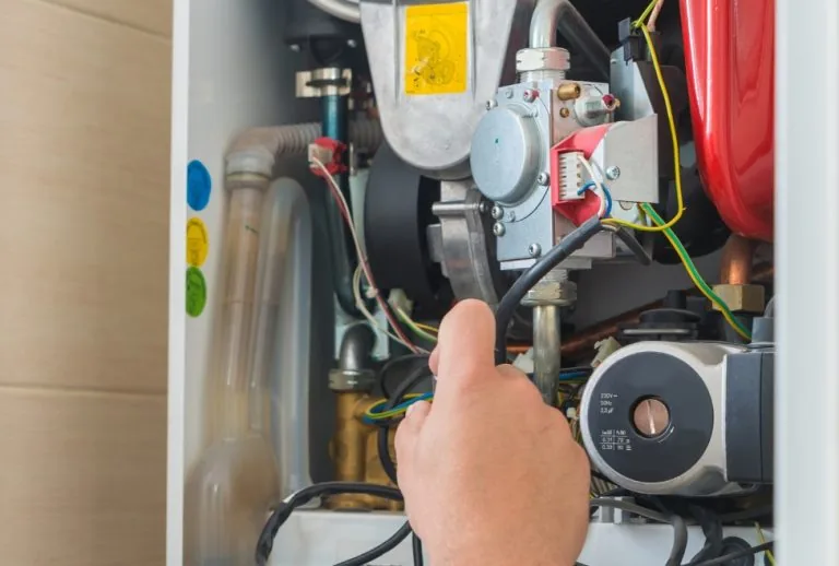 Furnace unit needing repair — Paradise Heating and Air provides expert furnace repair, furnace maintenance, and furnace 